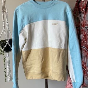 Try-colored Men’s Golf Crew Neck